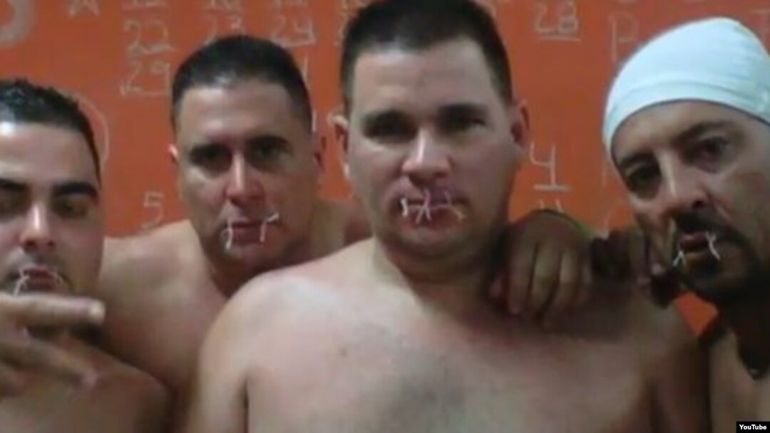 Cubanos enhuelga de hambre