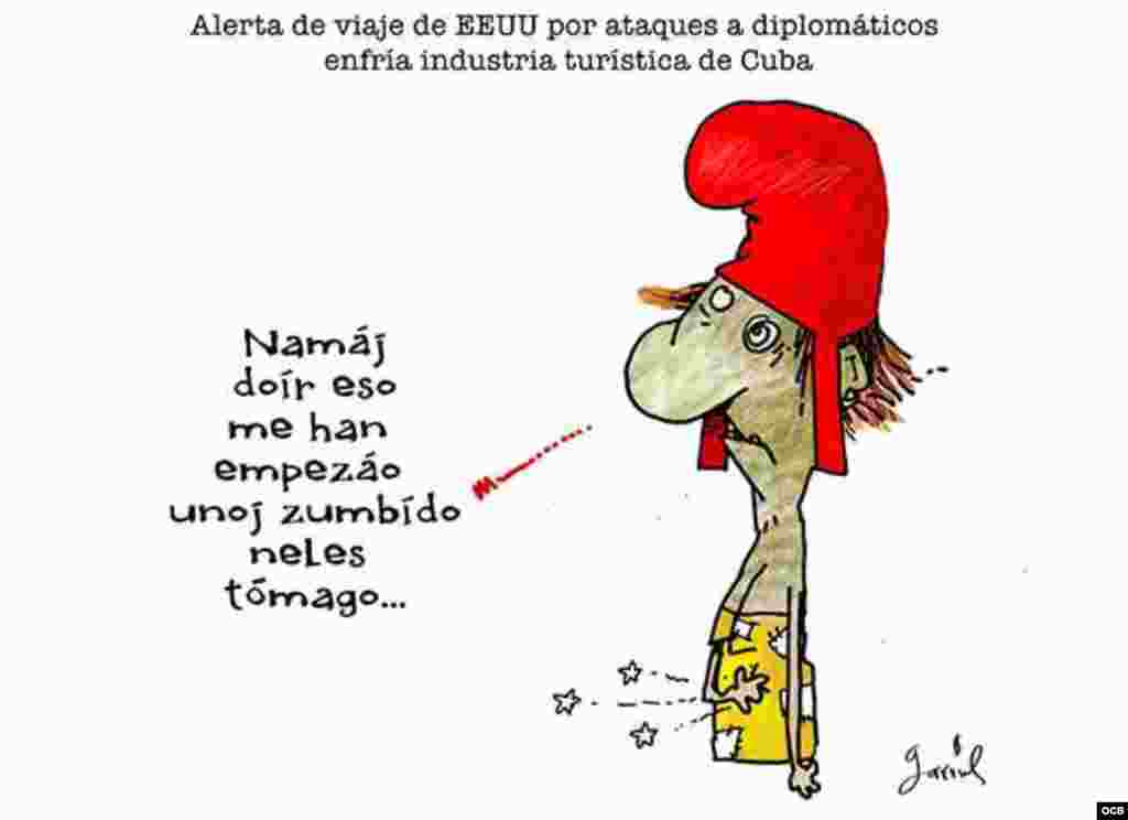Caricatura de Garrincha.