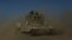 Tanque israelí en Gaza.
