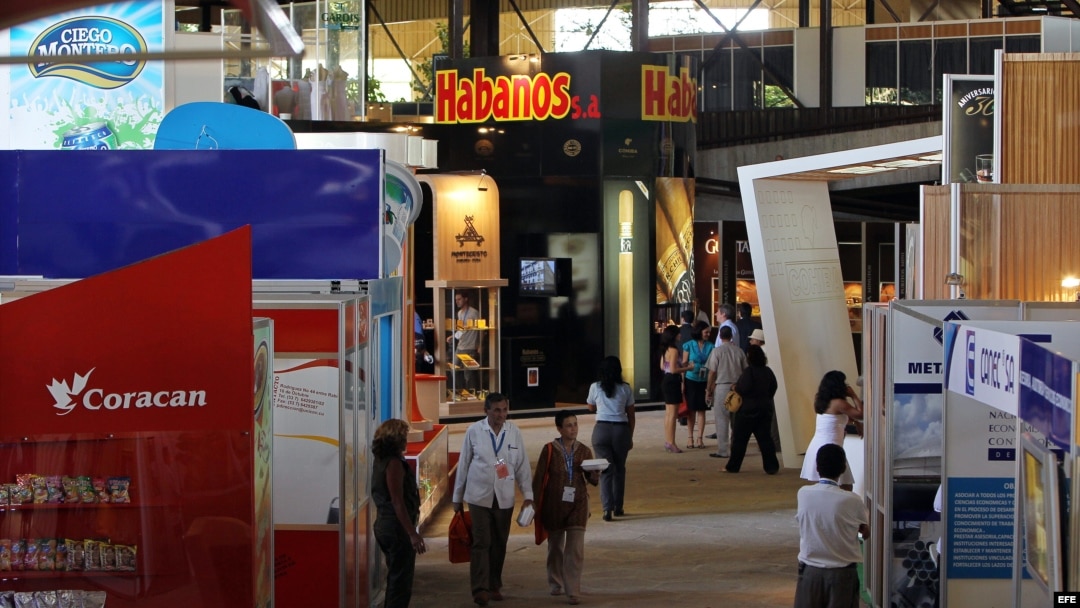 Pabellón central de la XXX Feria Internacional de La Habana Fihav-2012. 