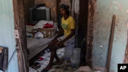 Anet Ayala en su casa, en el barrio Talla Piedra de La Habana, Cuba, en junio de 2022. AP/Ramón Espinosa