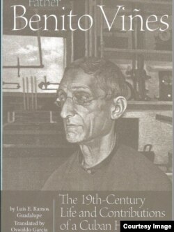 Portada del libro de Luis E. Ramos Guadalupe sobre la vida y obra del padre Benito Viñes.
