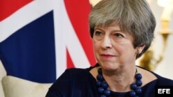  Primera ministra británica, Theresa May 