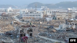 Japon tras el terremoto de 9 grados y tsunami en marzo de 2011 