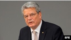 El presidente de Alemania, Joachim Gauck