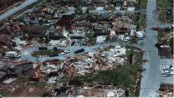 Efectos de Huracán Andrew 1992. Foto NHC.Archivo