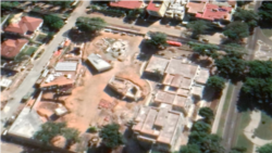 Imágenes satelitales de la zona del Vedado durante las construcción del Centro FCR.