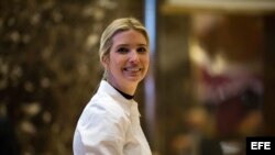 Ivanka Trump, asesora de la Casa Blanca. 