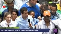 Guaidó en acto callejero renueva compromiso con la libertad de Venezuela
