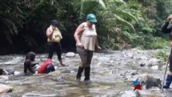 Migrante cubano acompañó a su amiga por la selva y le dio sepultura