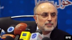 El exministro de Asuntos Exteriores de Irán, Ali Akbar Salehi, ahora director de la Organización de Energía Atómica de Irán, en foto de archivo 