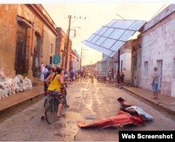 Muchas casas en Centro Histórico de Camagüey tienen techos de tejas. Foto Radio Cadena Agramonte
