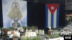 La fiesta de la Virgen de la Caridad del Cobre, patrona de Cuba en Miami