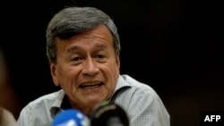 Pablo Beltrán uno de los comandantes del ELN de Colombia refugiados en Cuba