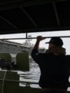 El portaaviones de la Armada de los Estados Unidos, USS Nimitz, está anclado en la bahía de Guanabara, el 8 de mayo de 2026.