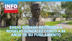 Exilio cubano recuerda a Rogelio González Corzo a 64 años de su fusilamiento