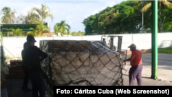 Llega a la Diócesis de Matanzas segundo vuelo con ayuda humanitaria de EEUU
