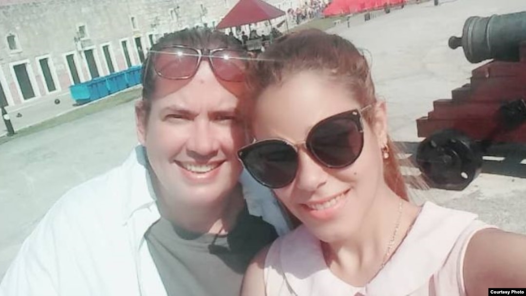 Claudia Montero y Fabio Corchado. (Foto: CubaNet)