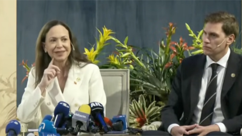 María Corina Machado en Oslo: "Venezuela está cerca de recuperar la libertad"