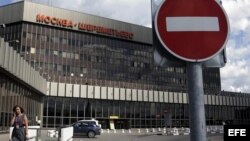 Vista del aeropuerto internacional de Sheremétievo en Moscú (Rusia), donde se encuentra atrapado desde hace más de tres semanas en su zona de tránsito el extécnico de la CIA Edward Snowden. 