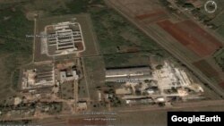 Vista satelital de las instalaciones del penal de Canaleta. (Captura de imagen/Google)