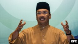 El titular de Defensa malasio, Hishammuddin Hussein. Foto de archivo.