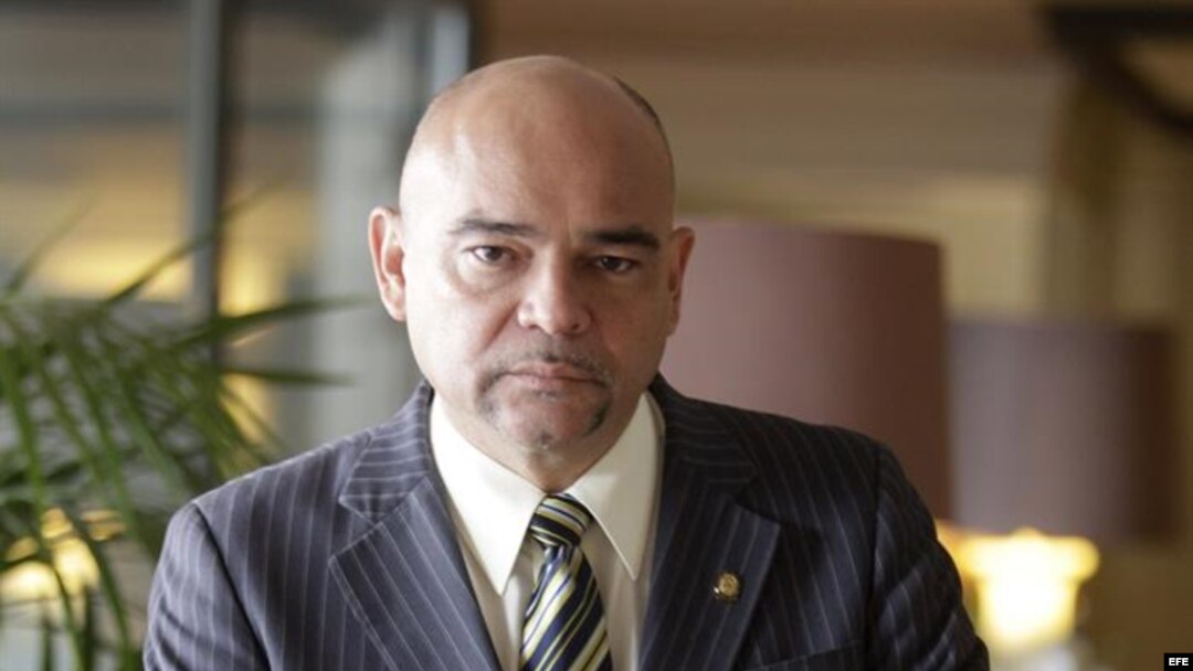 El diputado opositor venezolano Julio Montoya en Madrid, donde se encuentra para contactar con parlamentarios españoles e impulsar la investigación sobre las cuentas que altos funcionarios de su país tenían en la Banca Privada de Andorra.