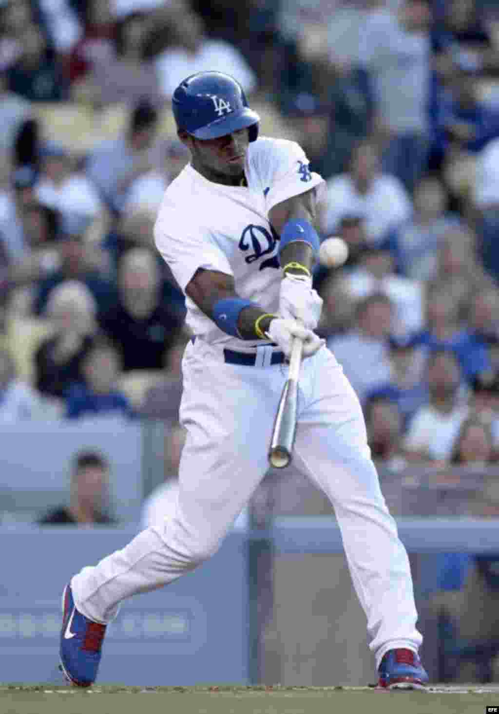 El jardinero derecho de los Dodgers de Los Ángeles, Yasiel Puig (Cienfuegos, 1990), ha bateado para .438 (7 imparables en 16 turnos) en los últimos 7 juegos, con 7 impulsadas, 6 anotadas y 2 cuadrangulares. No se ha ponchado y le han otorgado 3 bases por bolas. 