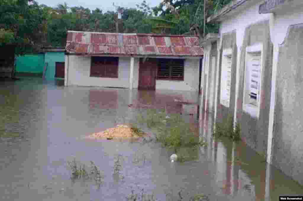 Pinar del Río, zona más afectada por las lluvias en Cuba tras el paso de Alberto. 