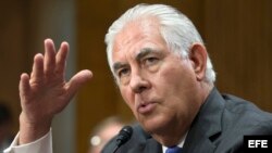 El secretario de Estado estadounidense, Rex Tillerson, dijo ante el Senado que su Gobierno ve elementos "preocupantes" en la política de apertura hacia Cuba.