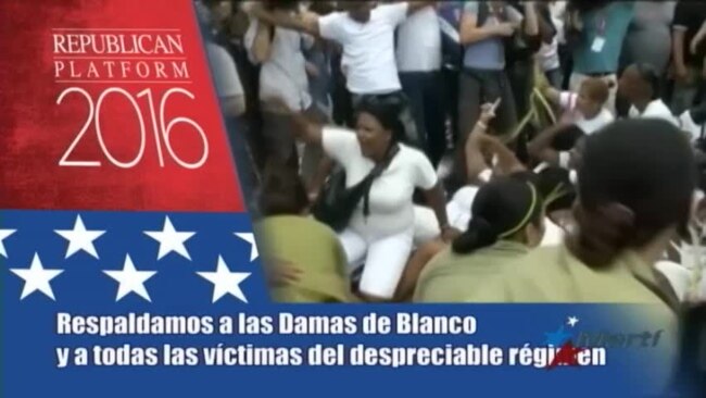 Republicanos dedican un acápite de su plataforma al tema cubano