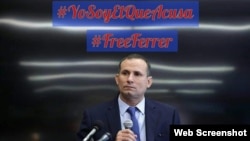 Póster en redes sociales para exigir la libertad de José Daniel Ferrer 