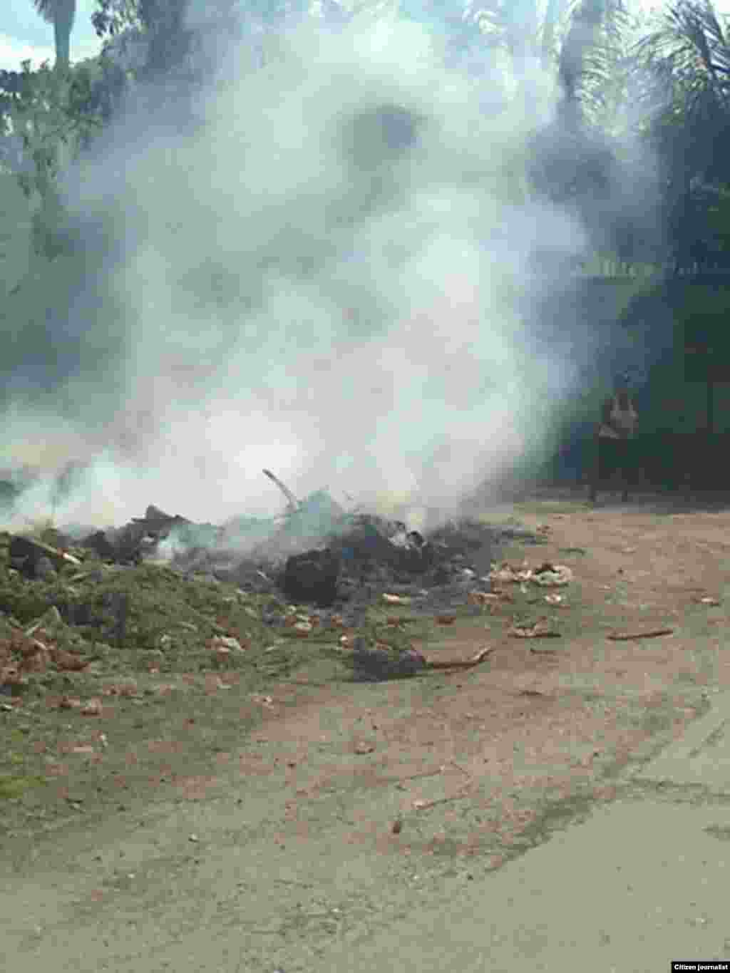 Reporta Cuba protesta anónima Foto Juliet Michelena