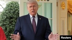 El presidente de los Estados Unidos, Donald Trump, en el Despacho Oval de la Casa Blanca.