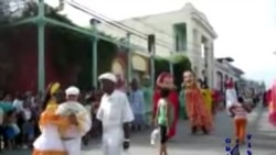 Carnaval infantil en Guantánamo
