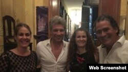 Bon Jovi en el paladar La Guarida, en La Habana, Cuba. (Facebook)