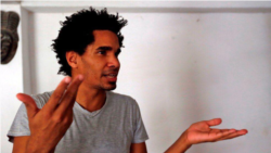 Artista y preso político cubano Luis Manuel Otero Alcántara