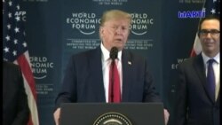 Donald Trump defiende crecimiento económico de Estados Unidos