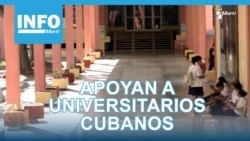 Info Martí | Respaldan a universitarios cubanos