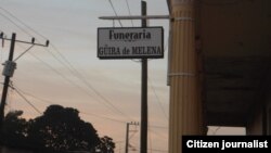 Reporta Cuba. Funeraria de Güira de Melena. Foto: Jorge Bello.