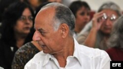 El ministro de Cultura de Cuba, Rafael Bernal. 