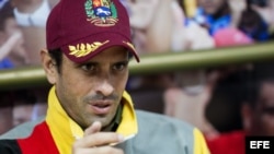 El líder opositor venezolano, Henrique Capriles, en foto de archivo