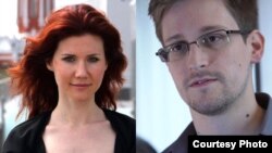 Anna Chapman y Edward Snowden