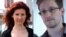 Anna Chapman y Edward Snowden