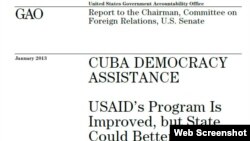 John Kerry pidió el informe en 2011. Los programas se concentran en la promoción de la sociedad civil y de la libertad de información. 