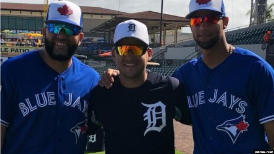 Kendrys Morales, José Iglesias y Yulieski Gurriel en la Pretemporada.
