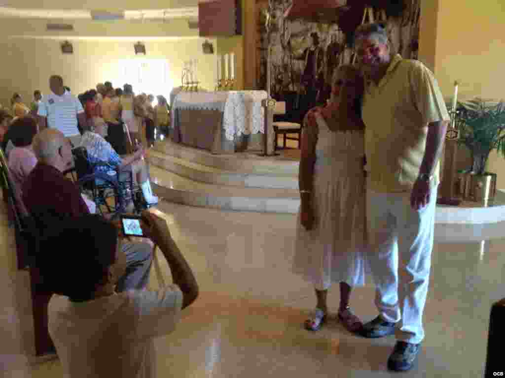 Celebración de la Virgen en la Ermita de la Caridad del Cobre