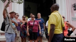 Pasajeros de la aerolínea británica Thomas Cook