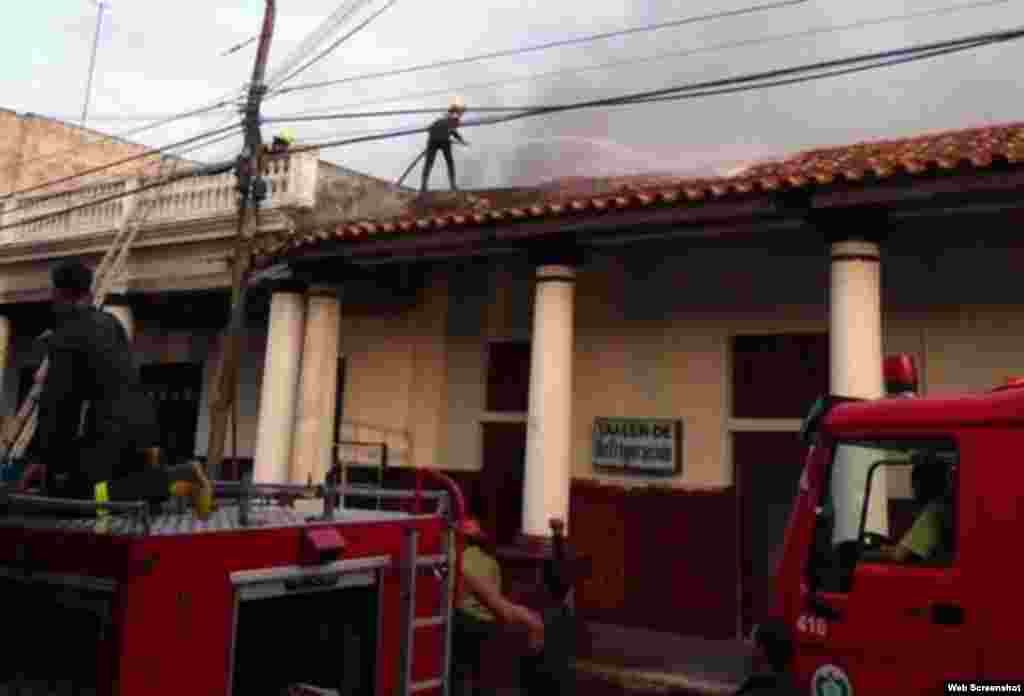 Incendio en Pinar del Río no dejó daños humanos, según la policía.