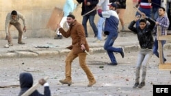 Disturbios en Egipto.